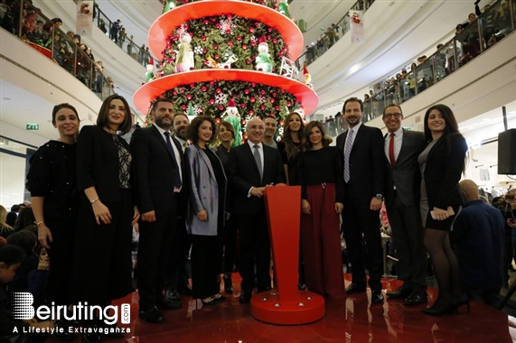 City Centre Beirut Beirut Suburb Social Event City Centre beirut lighting of the Christmas tree Lebanon