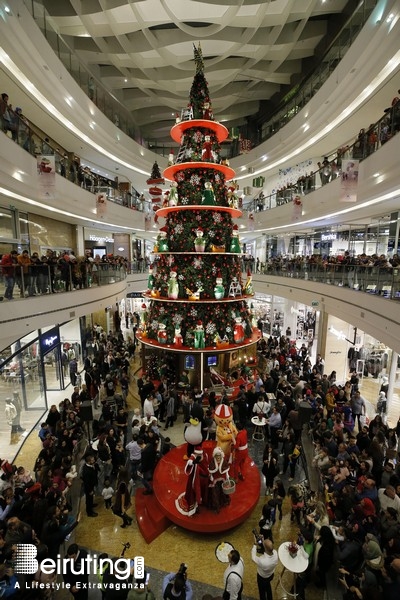 City Centre Beirut Beirut Suburb Social Event City Centre beirut lighting of the Christmas tree Lebanon