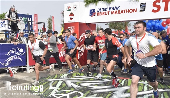 Beirut Waterfront Beirut-Downtown Outdoor BLOM Bank Beirut Marathon 2016 Lebanon