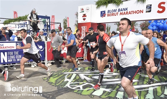 Beirut Waterfront Beirut-Downtown Outdoor BLOM Bank Beirut Marathon 2016 Lebanon