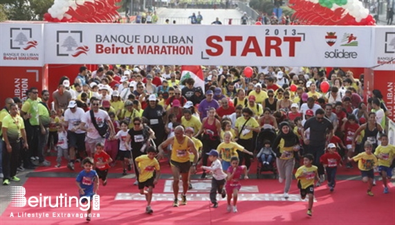 Activities Beirut Suburb Social Event Beirut Marathon 2013 Lebanon