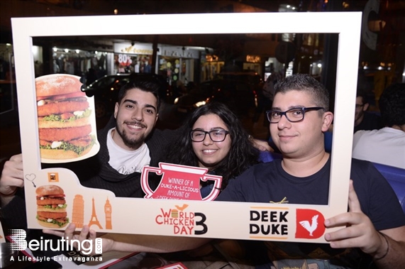 Deek Duke Beirut-Hamra Social Event Deek Duke World Chicken Day 3 Lebanon