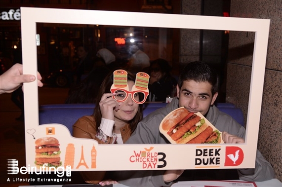 Deek Duke Beirut-Hamra Social Event Deek Duke World Chicken Day 3 Lebanon