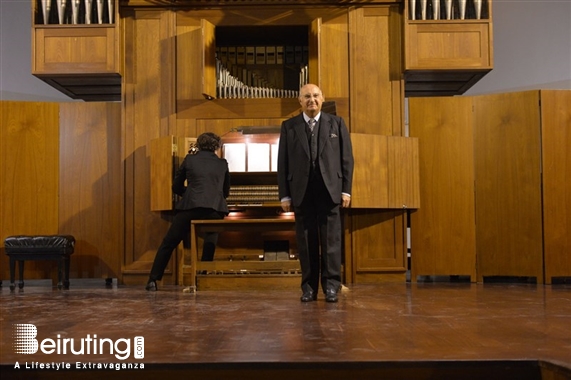 American University of Beirut Beirut-Hamra Concert Organ Recital Concert - Organist Adalberto Martinez Solaesa Lebanon