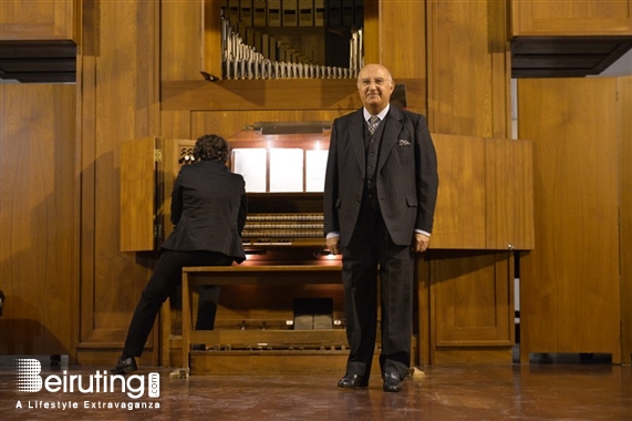 American University of Beirut Beirut-Hamra Concert Organ Recital Concert - Organist Adalberto Martinez Solaesa Lebanon