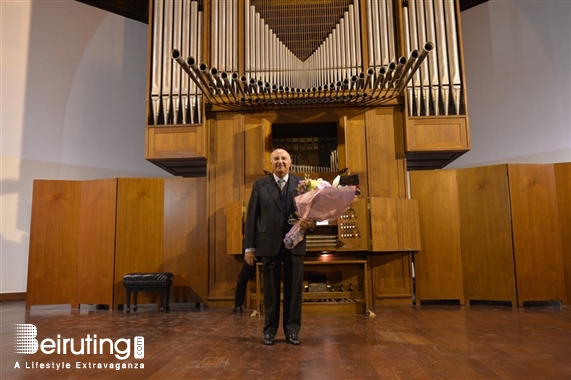 American University of Beirut Beirut-Hamra Concert Organ Recital Concert - Organist Adalberto Martinez Solaesa Lebanon
