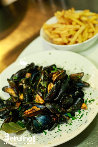 éCafé Sursock Jbeil Nightlife Moules Frites Night at eCafe Lebanon