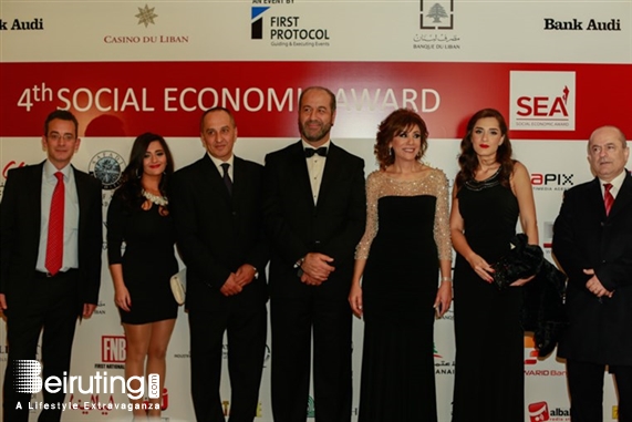 Casino du Liban Jounieh Social Event 4th Social Economic Award Lebanon