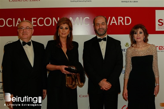 Casino du Liban Jounieh Social Event 4th Social Economic Award Lebanon