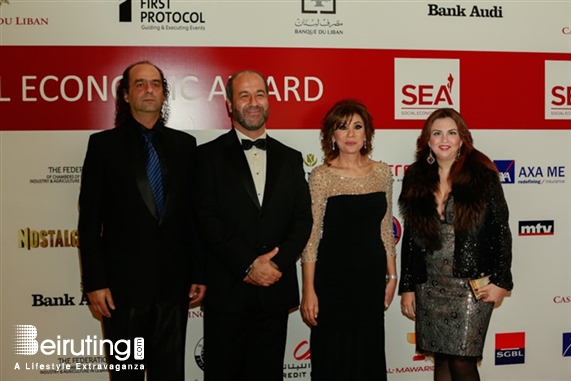 Casino du Liban Jounieh Social Event 4th Social Economic Award Lebanon