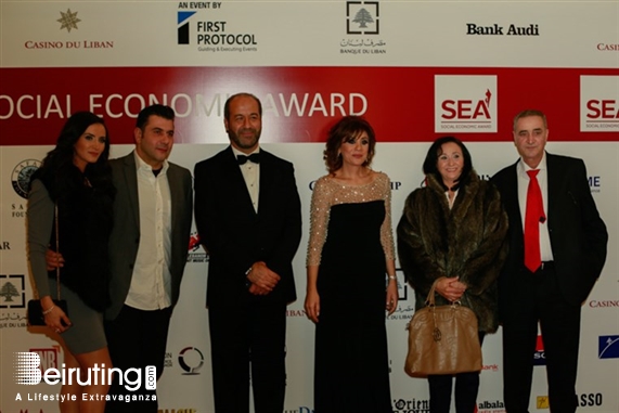 Casino du Liban Jounieh Social Event 4th Social Economic Award Lebanon