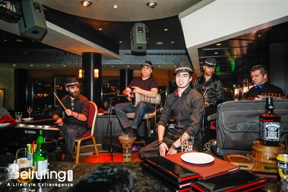 Hilton  Sin El Fil Nightlife Jazz Bar on Saturday Night Lebanon