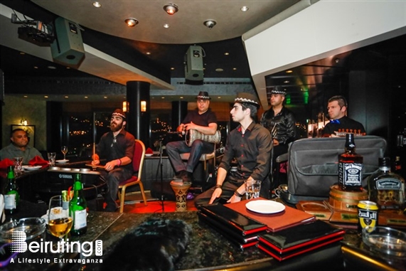 Hilton  Sin El Fil Nightlife Jazz Bar on Saturday Night Lebanon