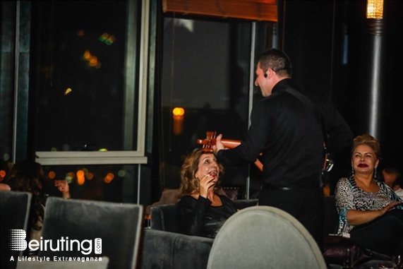 Hilton  Sin El Fil Nightlife Jazz Bar on Saturday Night Lebanon