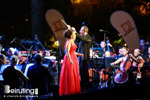 Zouk Mikael Festival Concert Bryn Terfel & Monica Yunus Lebanon