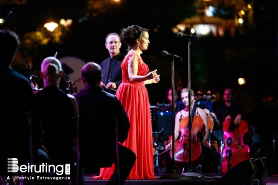 Zouk Mikael Festival Concert Bryn Terfel & Monica Yunus Lebanon