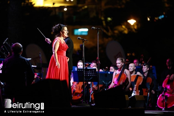 Zouk Mikael Festival Concert Bryn Terfel & Monica Yunus Lebanon