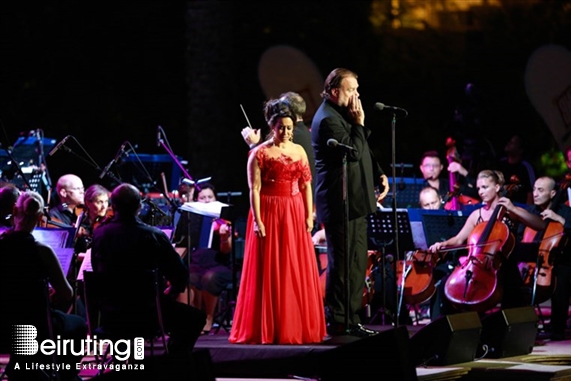 Zouk Mikael Festival Concert Bryn Terfel & Monica Yunus Lebanon