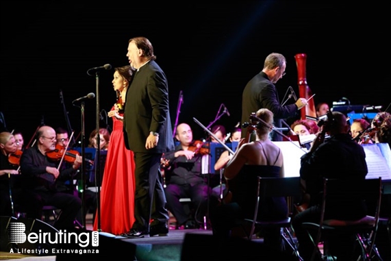 Zouk Mikael Festival Concert Bryn Terfel & Monica Yunus Lebanon