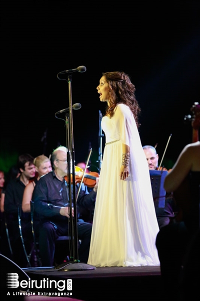 Zouk Mikael Festival Concert Bryn Terfel & Monica Yunus Lebanon