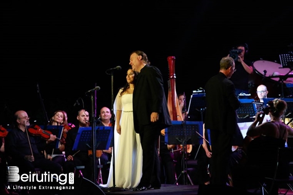 Zouk Mikael Festival Concert Bryn Terfel & Monica Yunus Lebanon