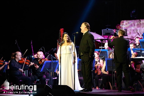 Zouk Mikael Festival Concert Bryn Terfel & Monica Yunus Lebanon