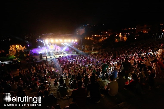 Zouk Mikael Festival Concert Light FM 25 Years Lebanon