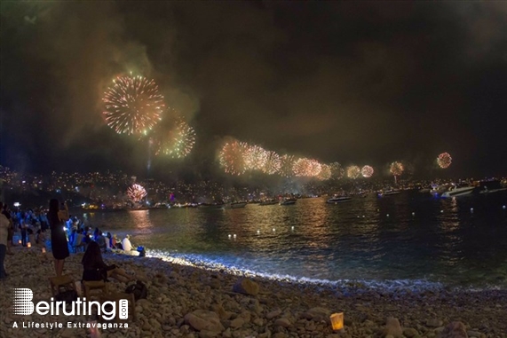 Jounieh International Festival Kaslik Nightlife Jounieh Fireworks Show Lebanon