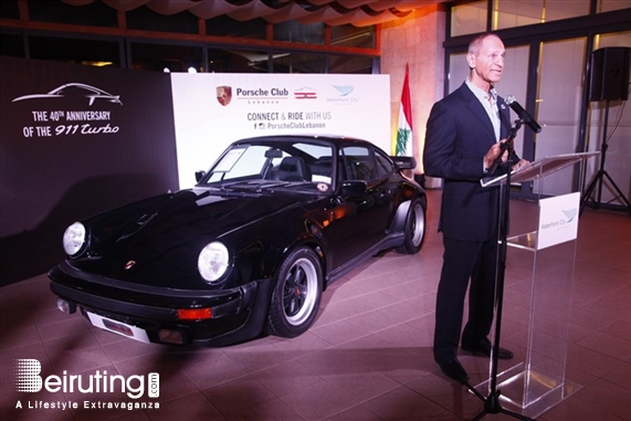 La Marina Dbayeh Social Event Porsche 40th Anniversary of 911 Turbo Lebanon