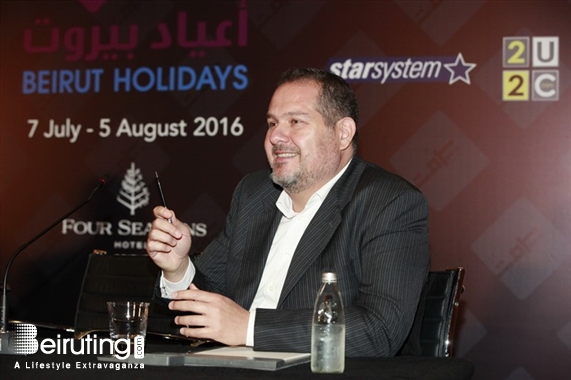 Four Seasons Hotel Beirut  Beirut-Downtown Social Event Beirut Holidays 2016 Press Conference  Lebanon