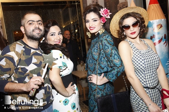 Liza Beirut-Ashrafieh Social Event Bassam Fatouh Make Up Not War Nostalgie Dorient Launch Lebanon