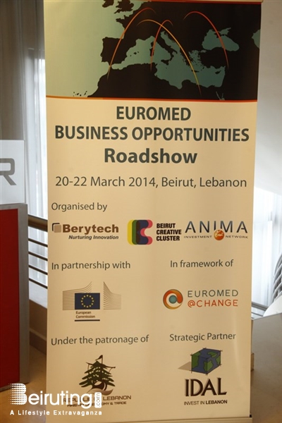 Monroe Hotel Beirut-Downtown Social Event Euromed Business Opportunities Roadshow Lebanon