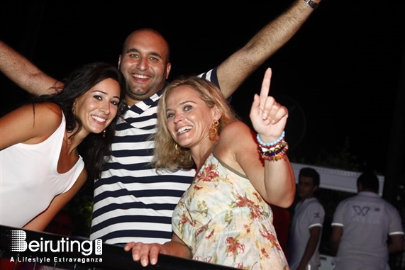 White  Beirut Suburb Social Event CCCL Party for Life  Lebanon