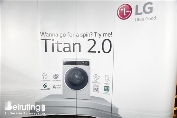 Titanic Restaurant Bar-Le Royal Dbayeh Social Event Launching of LG Titan 2.0 Washing Machine Lebanon