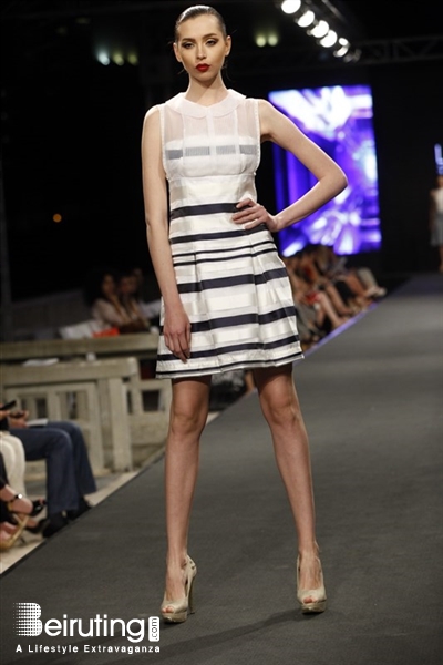 Saint George Yacht Club  Beirut-Downtown Fashion Show Les Amis at Summer Fashion Week By LIPS Lebanon