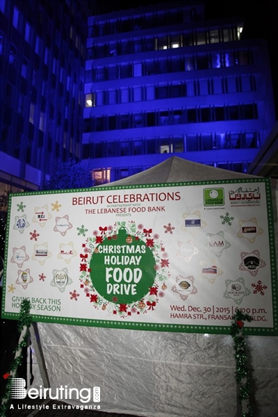 Activities Beirut Suburb Social Event Christmas Holiday Food Drive Lebanon