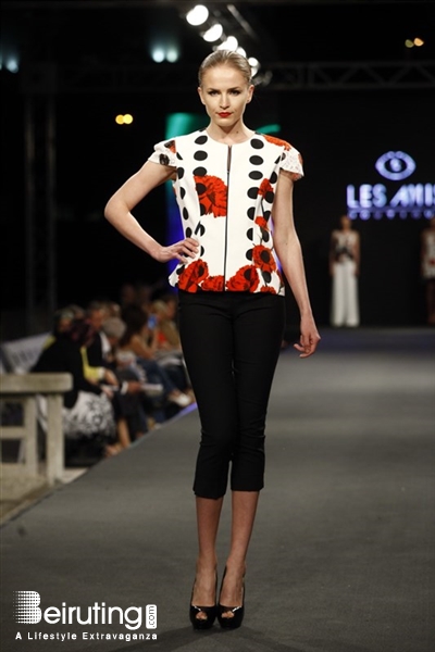 Saint George Yacht Club  Beirut-Downtown Fashion Show Les Amis at Summer Fashion Week By LIPS Lebanon