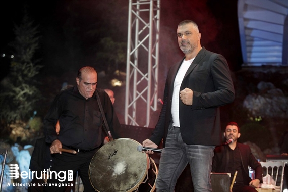 Nightlife Assi Al Hallani & Fares Karam at Ehden Lebanon