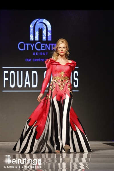 City Centre Beirut Beirut Suburb Fashion Show Fouad Sarkis Fall Winter 2015 - 2016 Collection Lebanon