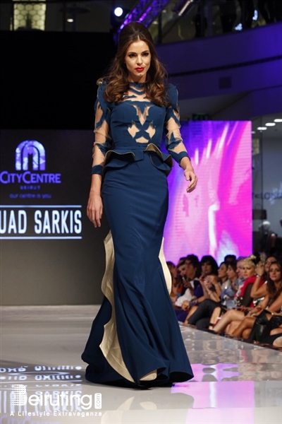 City Centre Beirut Beirut Suburb Fashion Show Fouad Sarkis Fall Winter 2015 - 2016 Collection Lebanon