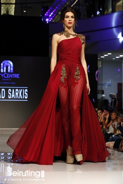 City Centre Beirut Beirut Suburb Fashion Show Fouad Sarkis Fall Winter 2015 - 2016 Collection Lebanon