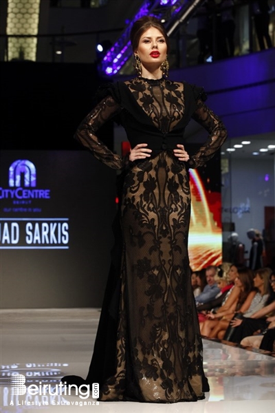 City Centre Beirut Beirut Suburb Fashion Show Fouad Sarkis Fall Winter 2015 - 2016 Collection Lebanon