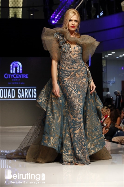 City Centre Beirut Beirut Suburb Fashion Show Fouad Sarkis Fall Winter 2015 - 2016 Collection Lebanon