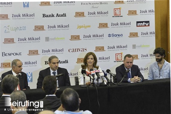 Four Seasons Hotel Beirut  Beirut-Downtown Social Event Zouk Mikael Festival 2014 Press Conference  Lebanon