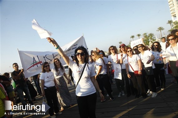 Zaitunay Bay Beirut-Downtown Social Event Walk With ALISEP Lebanon