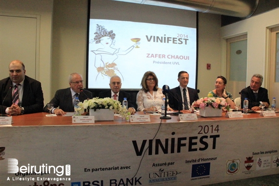 Social Event Vinifest Press Conference Lebanon