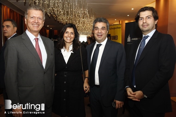 Eau De Vie-Phoenicia Beirut-Downtown Social Event AMCHAM Lunch for US Ambassador Lebanon