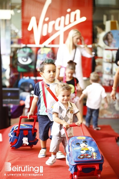 Virgin Megastore Beirut-Downtown Social Event Back to School Fashion Show Lebanon