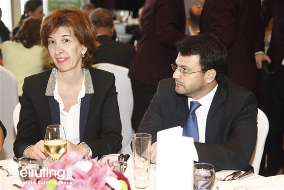 Eau De Vie-Phoenicia Beirut-Downtown Social Event AMCHAM Lunch for US Ambassador Lebanon