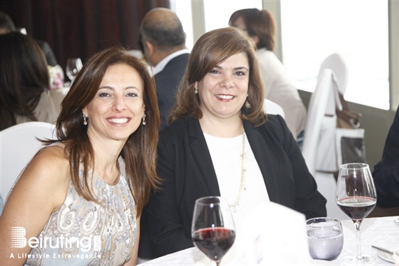 Eau De Vie-Phoenicia Beirut-Downtown Social Event AMCHAM Lunch for US Ambassador Lebanon